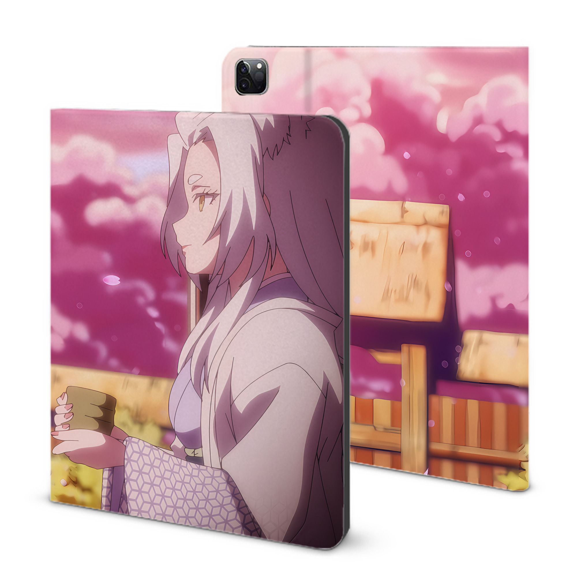 （画像用） 転スラ Regarding Reincarnated to Slime IPad ケース ブック型 PUレザー TPU 耐衝撃 軽量 薄型 ペン収納なし 全面保護 IPad 各モデル対応